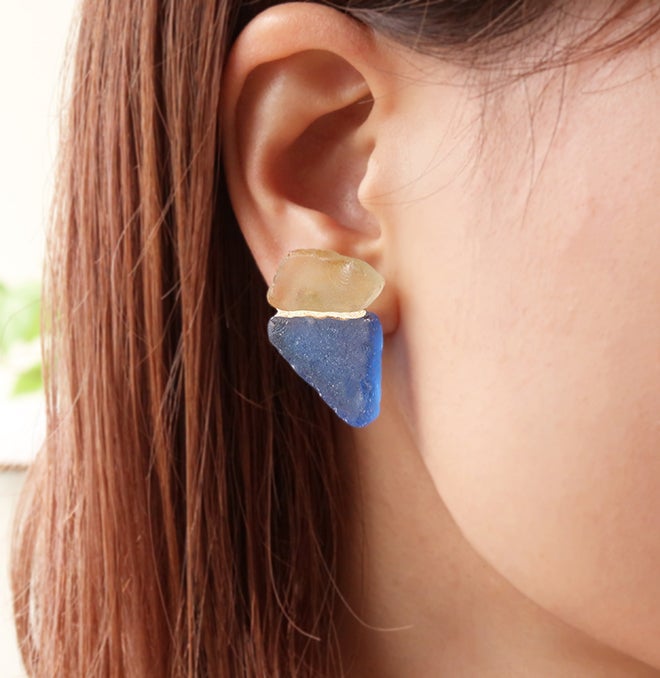 金繼玻璃耳環手作體驗（Kintsugi Glass Earrings）｜製作過程 2