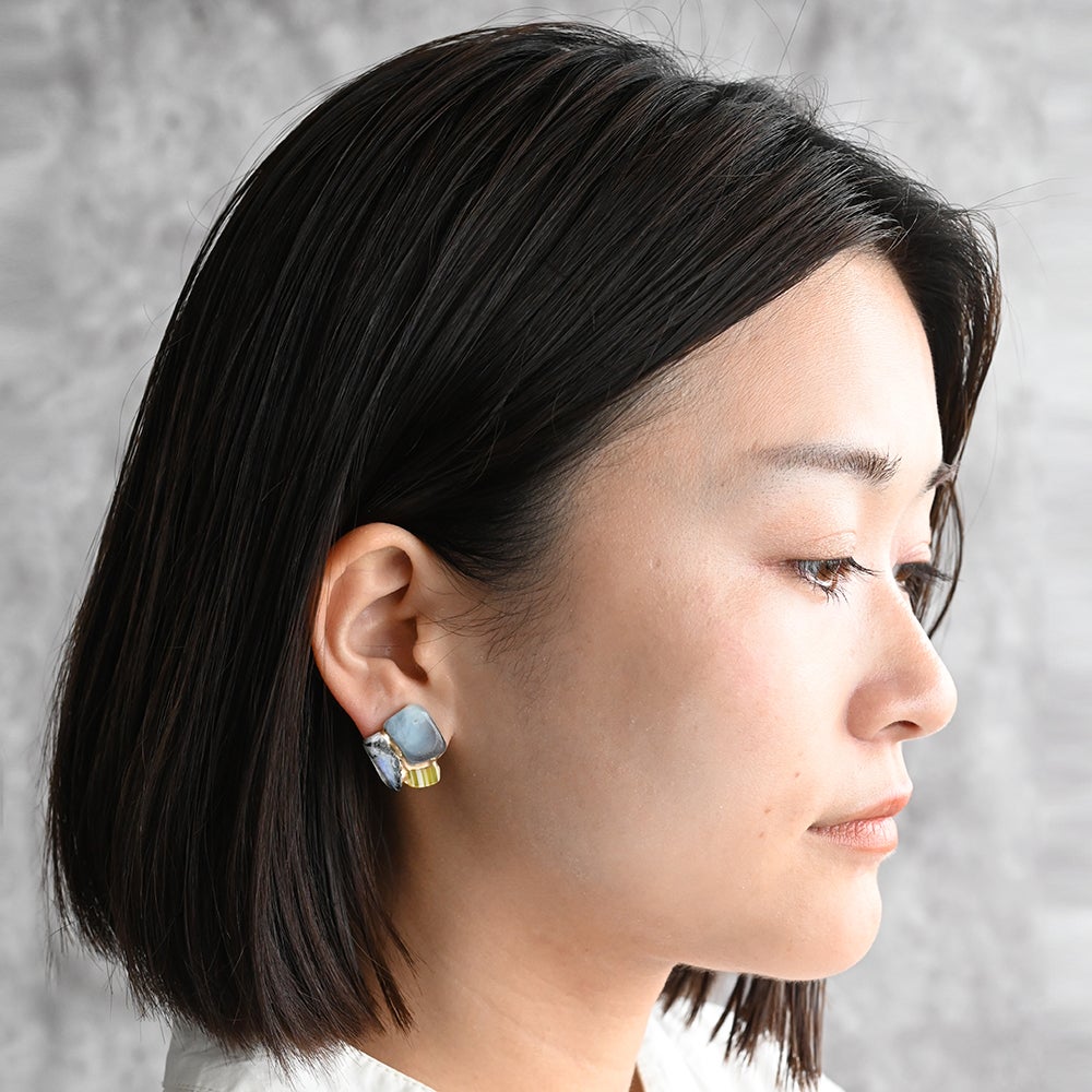 金繼天然石耳環手作體驗（Kintsugi Stone Earrings）｜製作過程 2